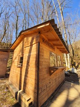 vstopna točka slap Kozjak